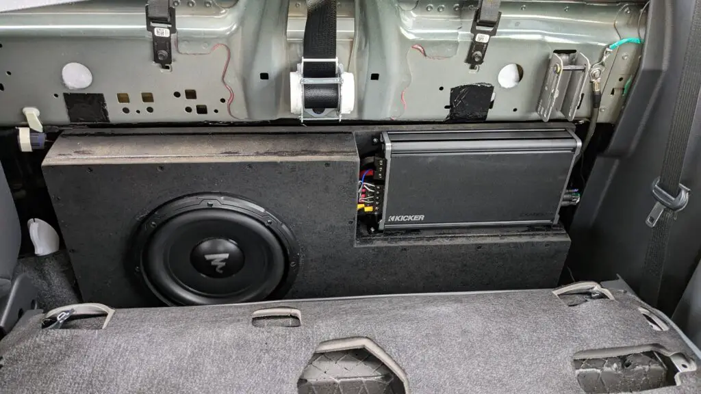 F150 behind Seat Sub Box