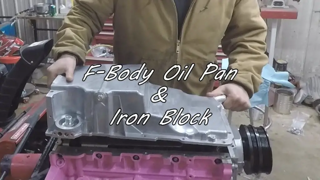 F Body Oil Pan on 5.3