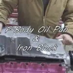 F Body Oil Pan on 5.3