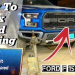 Steering Assist Fault Service Required F150 Meaning Fix